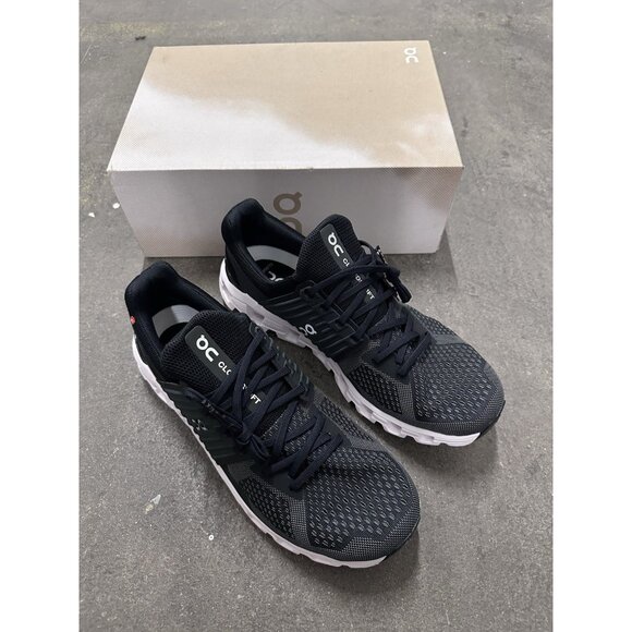 On Cloudswift Sneakers Black & Rock - Picture 4 of 8